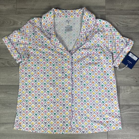 NWT Roller Rabbit x Target Hearts Short Sleeves Shorts Pajamas Set sz Medium - Picture 2 of 6